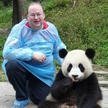 Me and a Panda